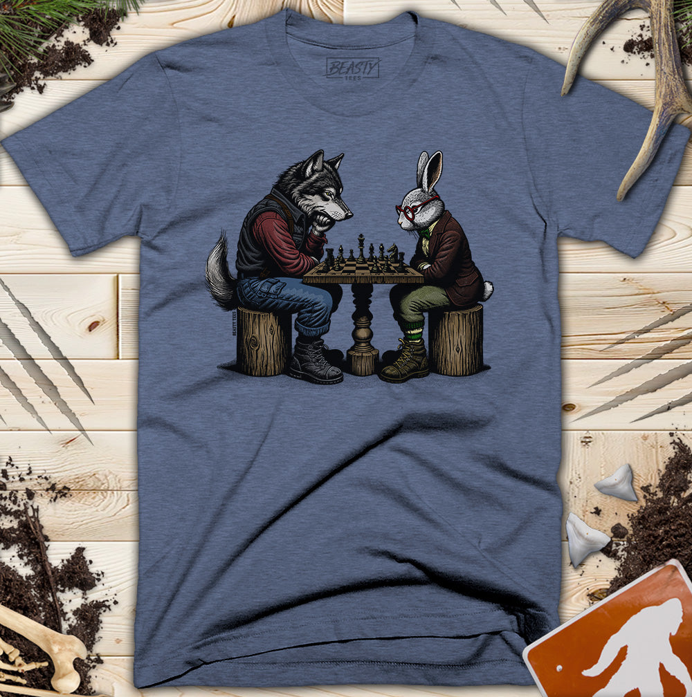 Wolf & Hare Chess T-Shirt