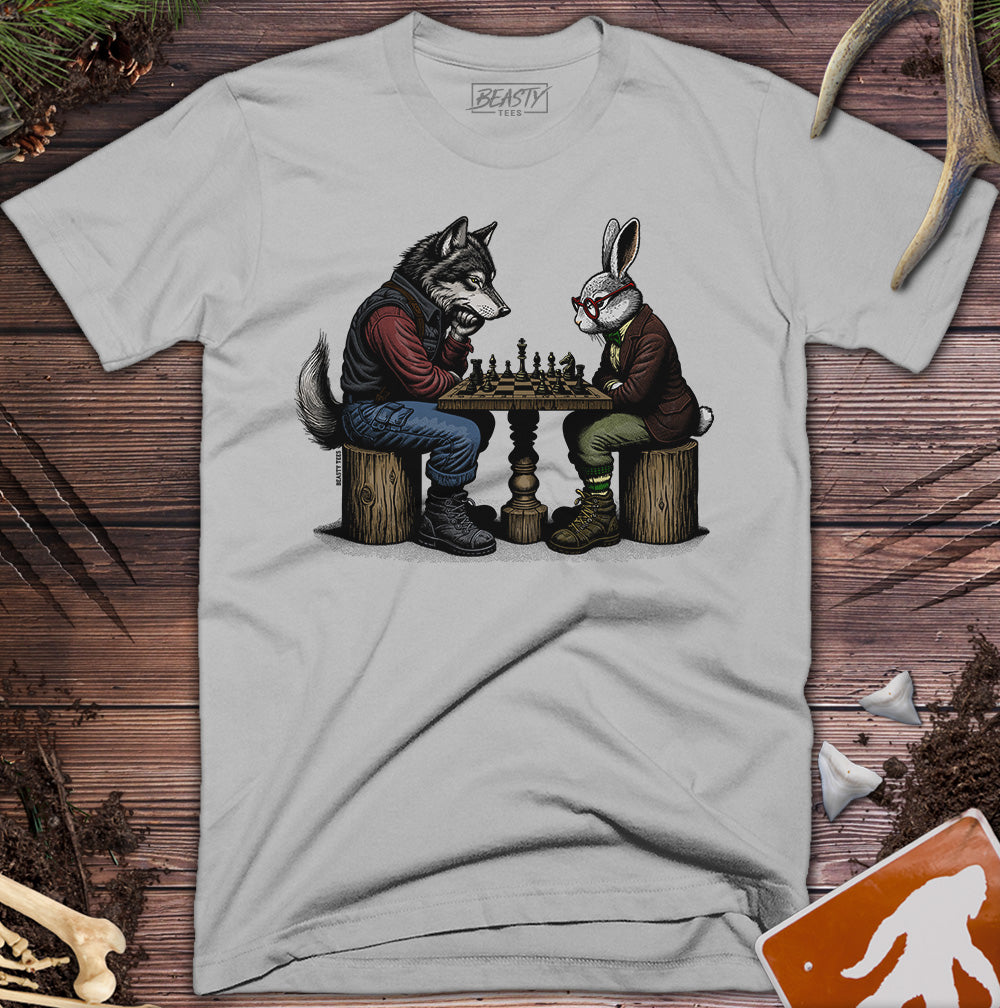 Wolf & Hare Chess T-Shirt