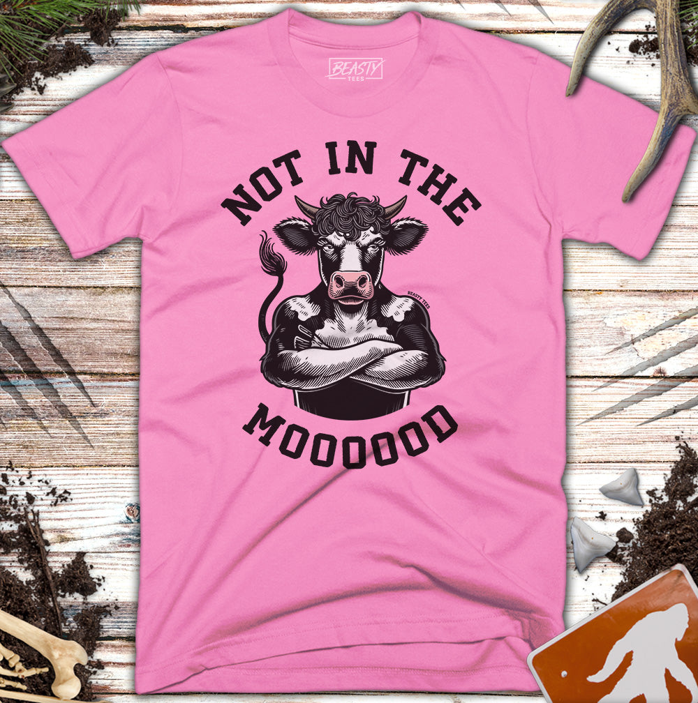 Not-in-the-Moood Cow T-Shirt