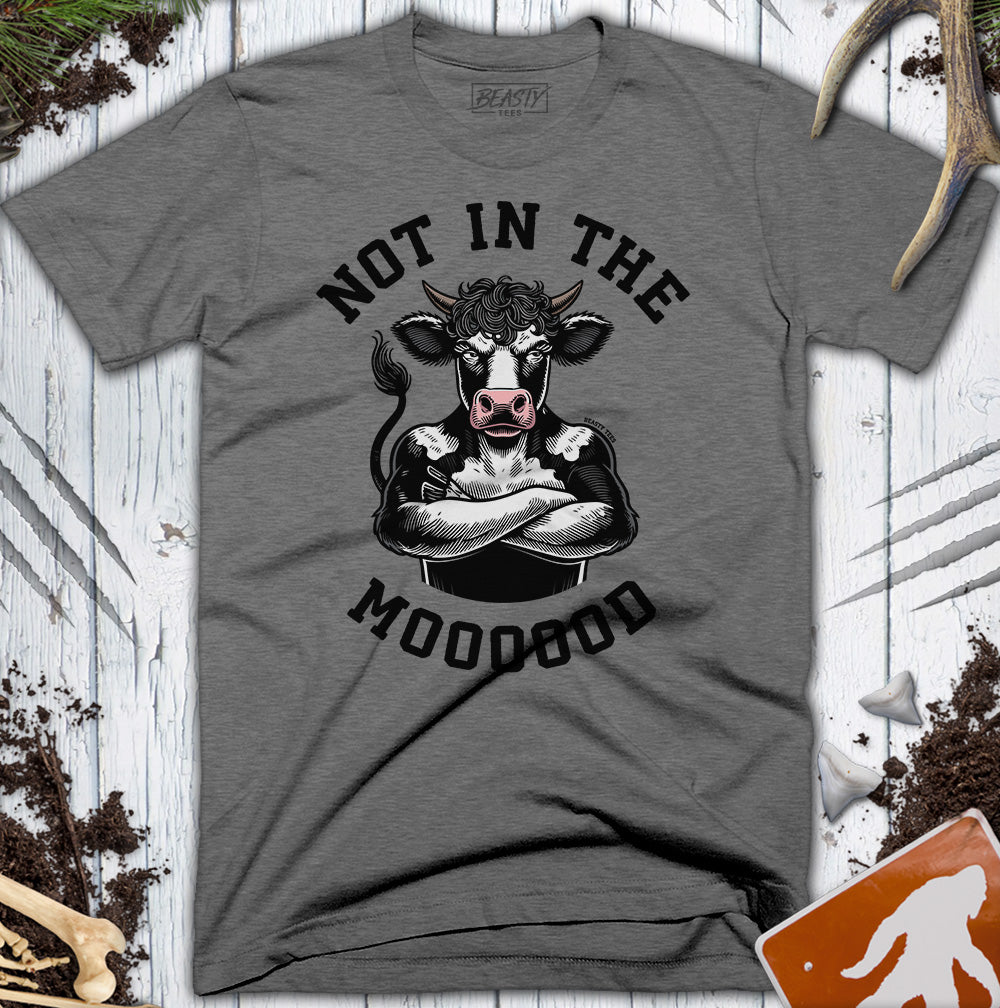 Not-in-the-Moood Cow T-Shirt