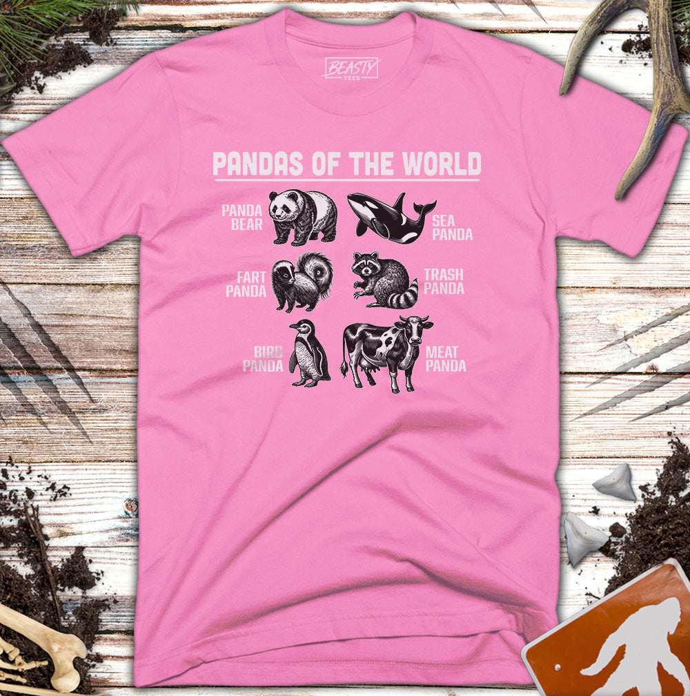 Pandas of the World T-Shirt