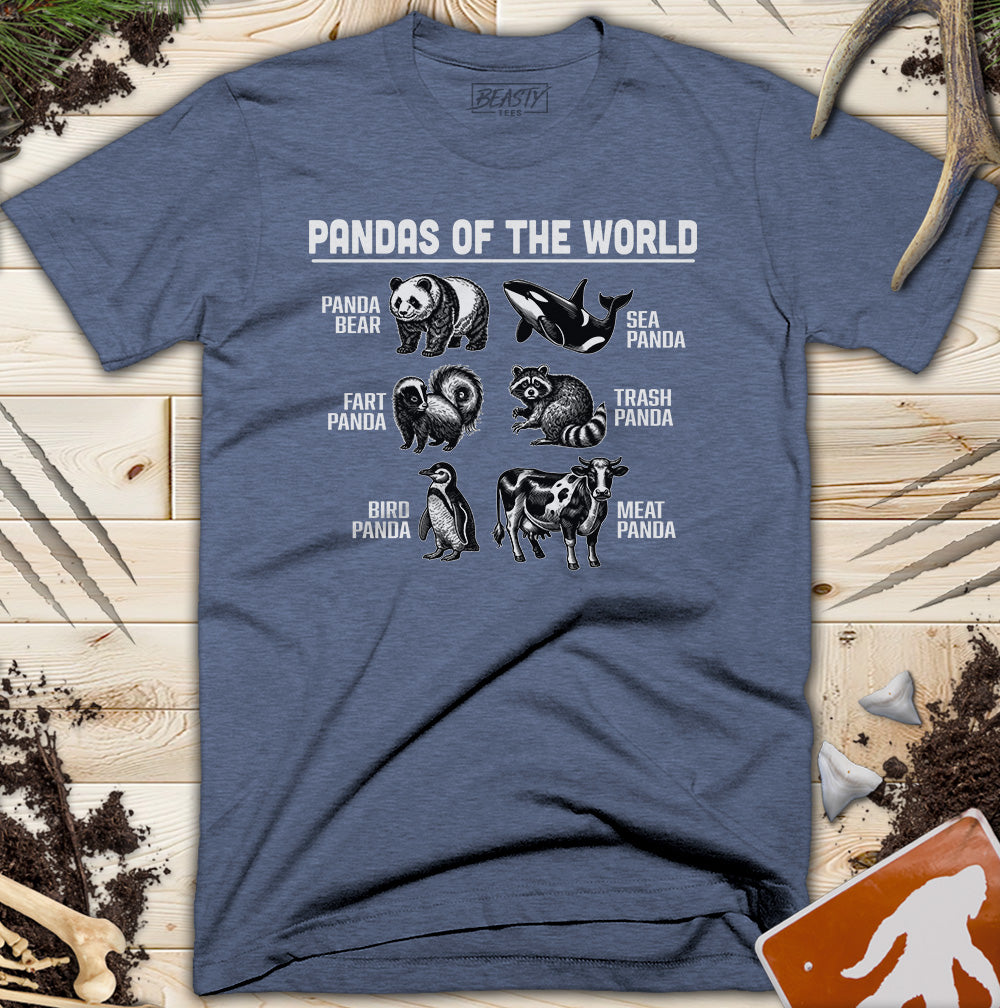 Pandas of the World T-Shirt
