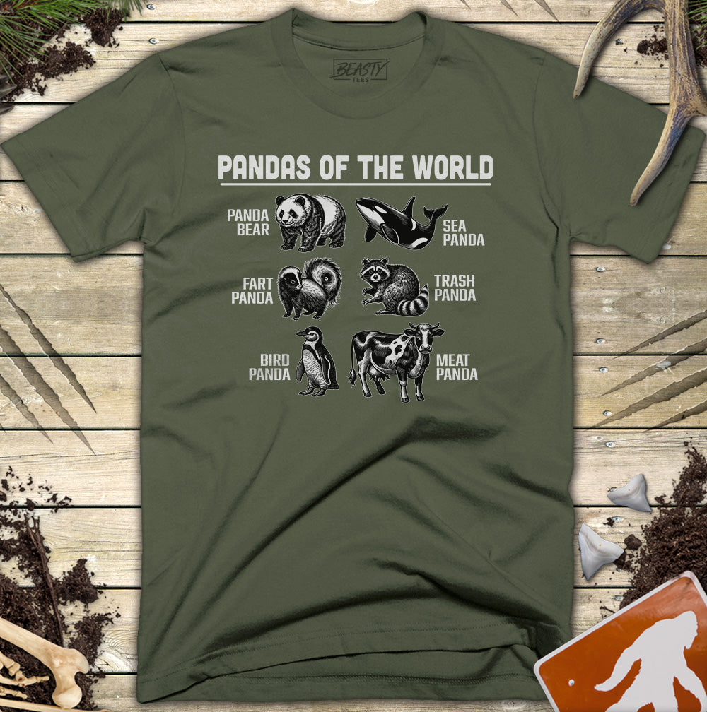 Pandas of the World T-Shirt