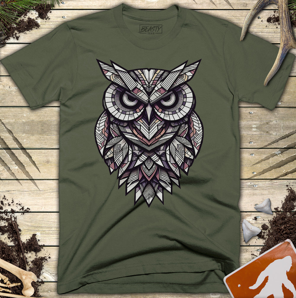 Geometric Owl T-Shirt