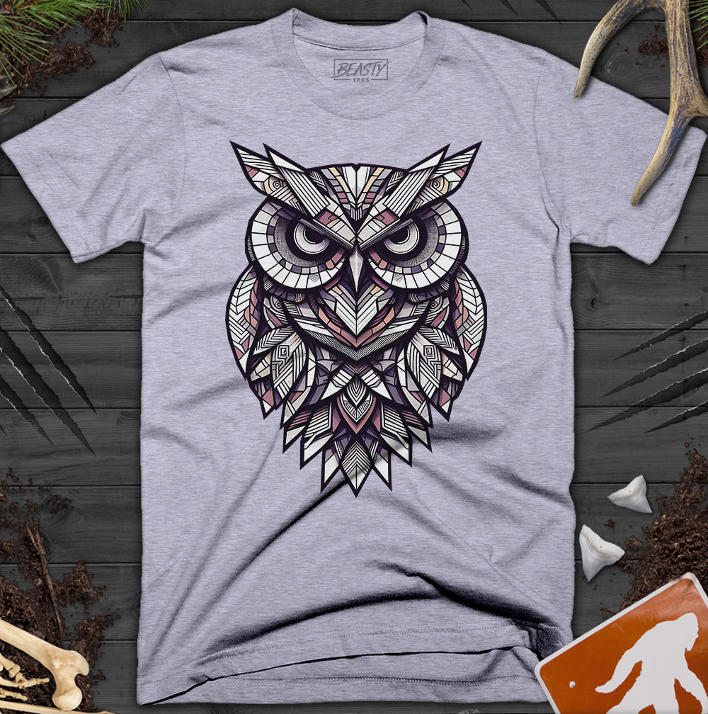 Geometric Owl T-Shirt