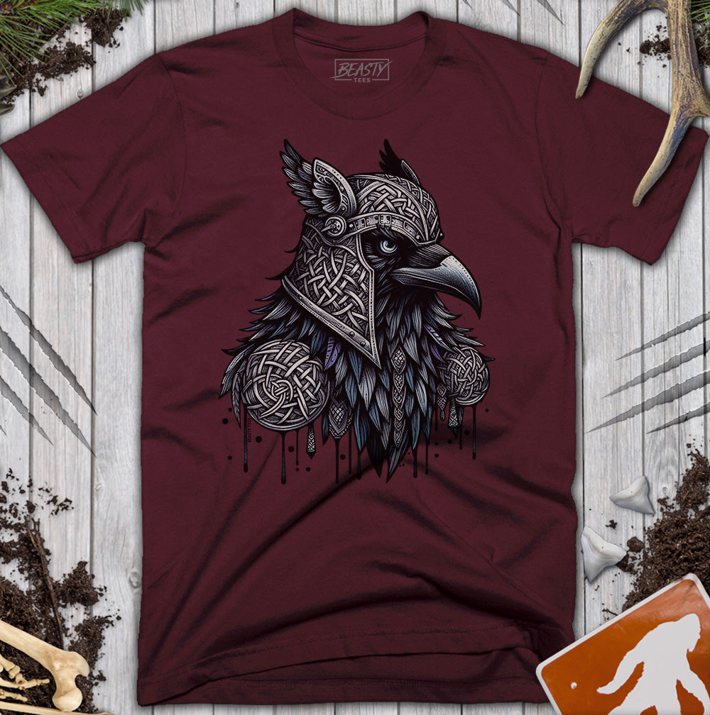 Celtic Raven Crow Warrior T-Shirt