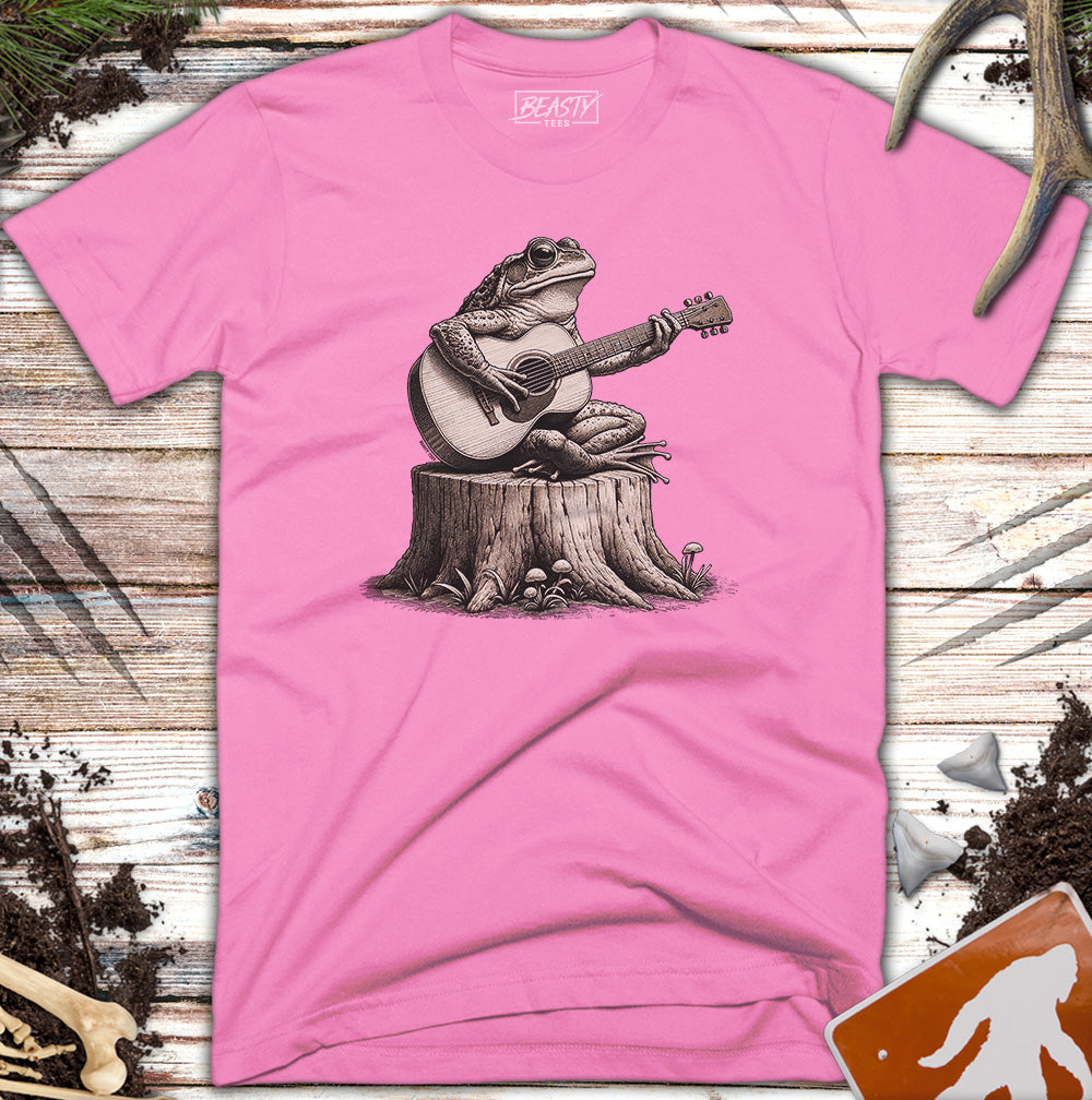 Frog Playing Guitar T-Shirt