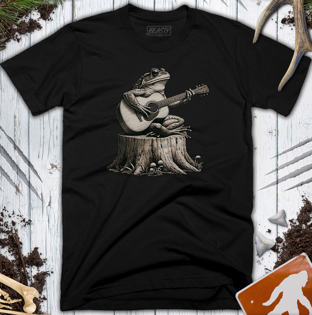 Frog Playing Guitar T-Shirt