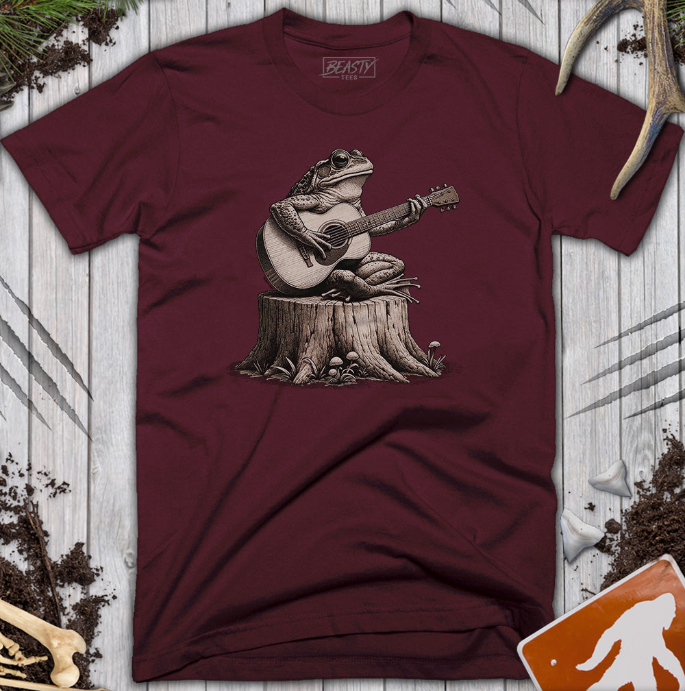 Frog Playing Guitar T-Shirt
