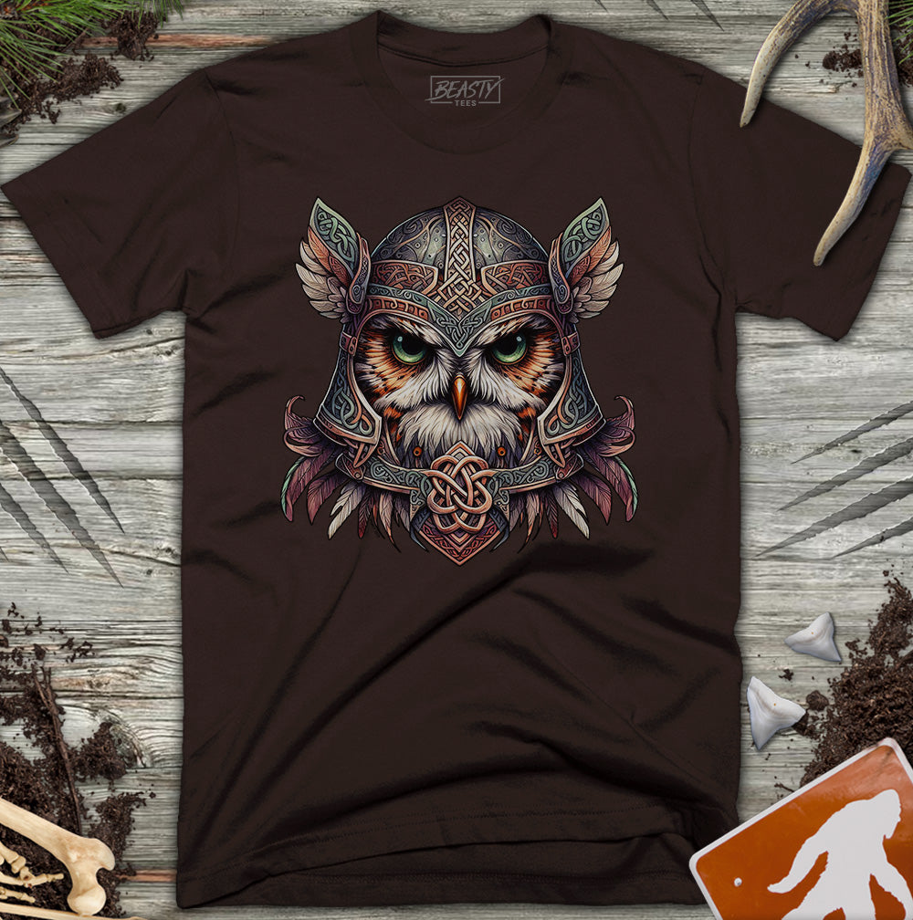 Celtic Night Owl Warrior T-Shirt
