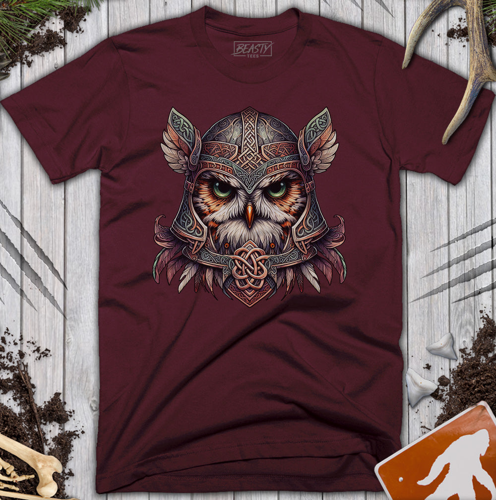 Celtic Night Owl Warrior T-Shirt