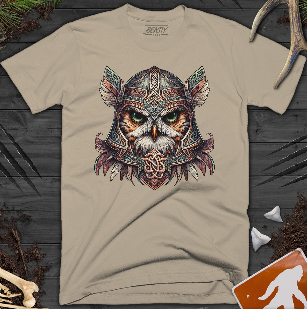 Celtic Night Owl Warrior T-Shirt