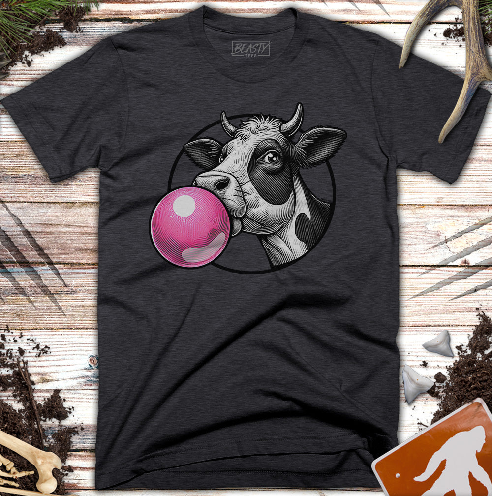 Cow Bubble Gum Bubble T-Shirt