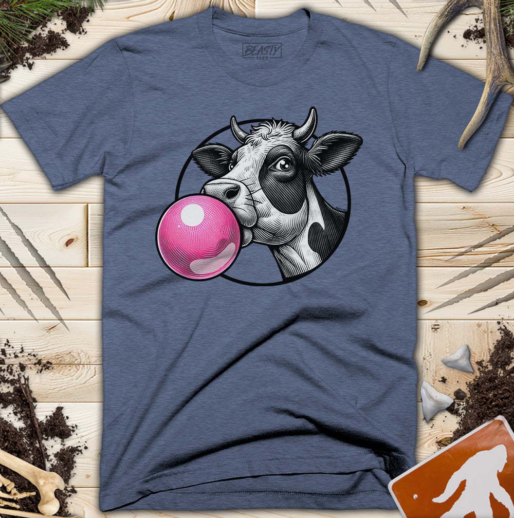 Cow Bubble Gum Bubble T-Shirt