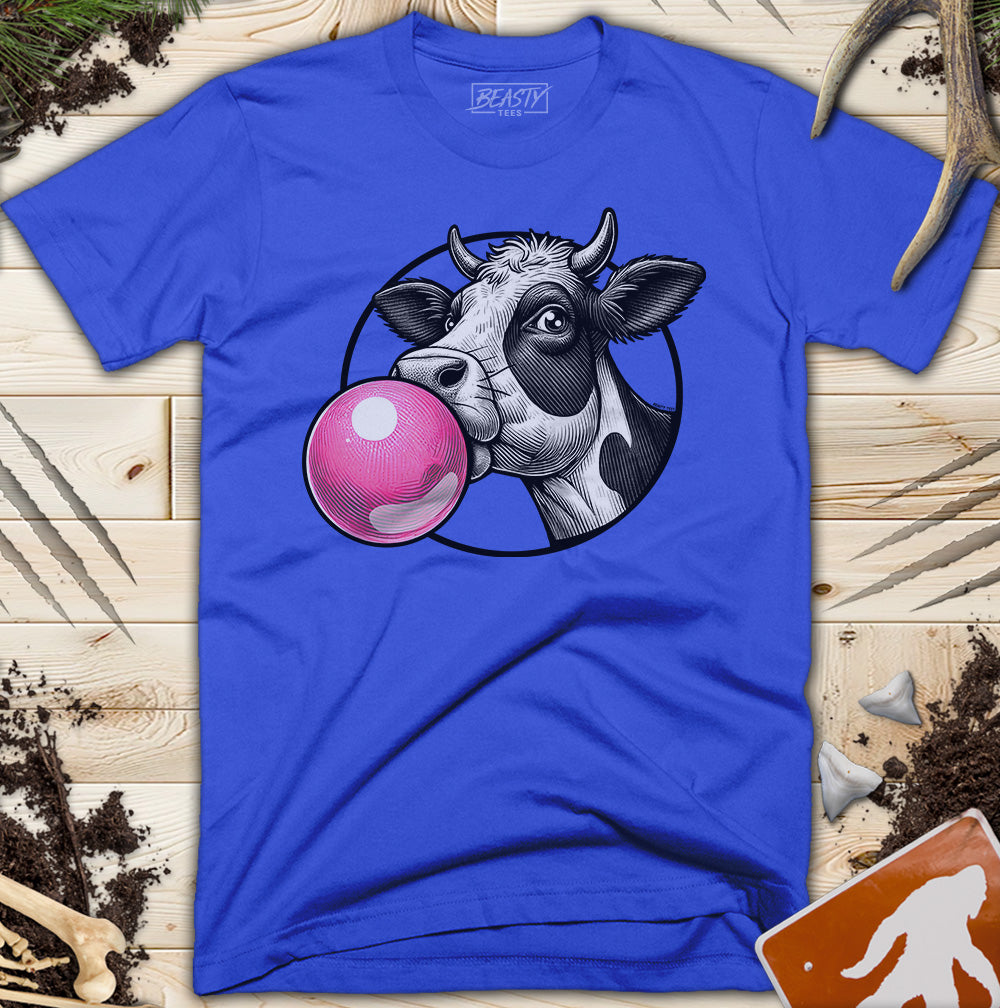 Cow Bubble Gum Bubble T-Shirt