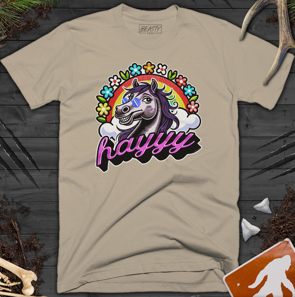 Gay Horse Hayyy T-Shirt
