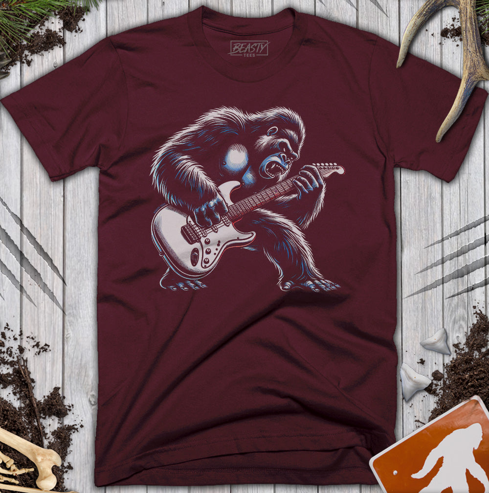 Electric Guitar Gorilla T-Shirt