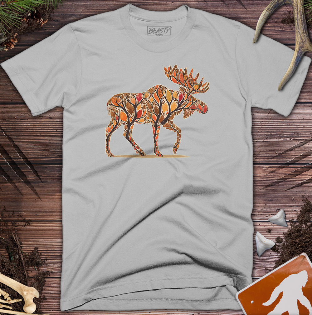 Fall Foliage Moose T-Shirt