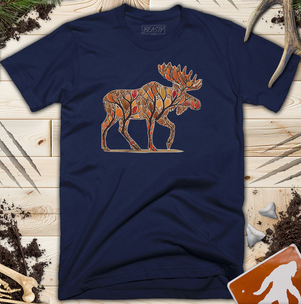 Fall Foliage Moose T-Shirt