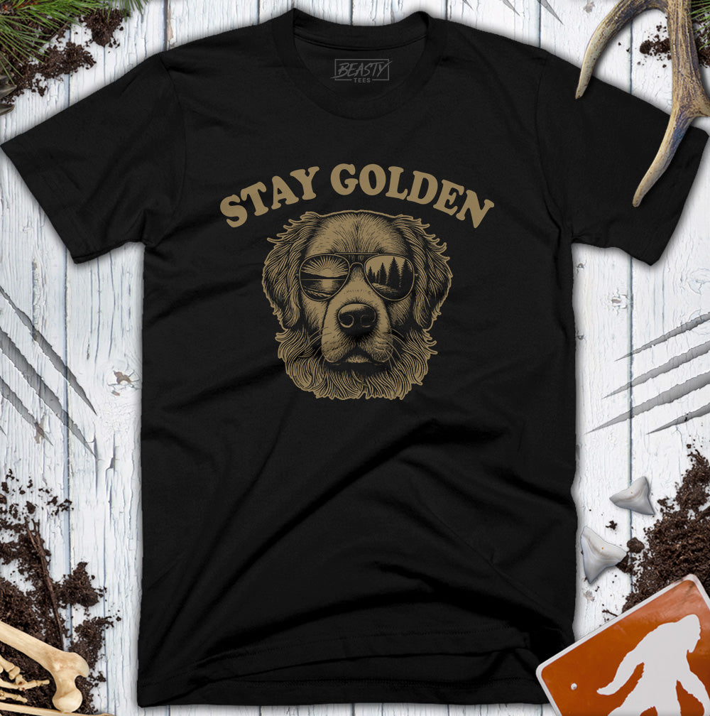 Stay Golden Retriever T-Shirt