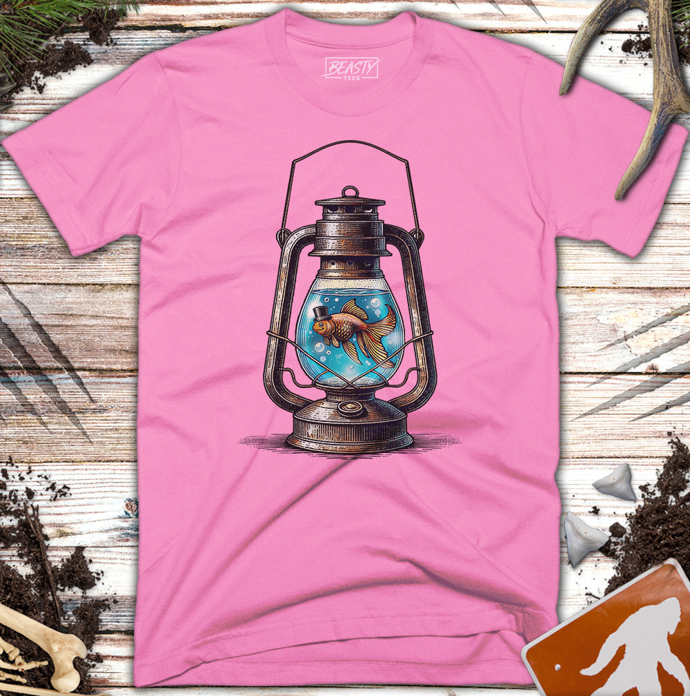 Vintage Lantern Goldfish T-Shirt