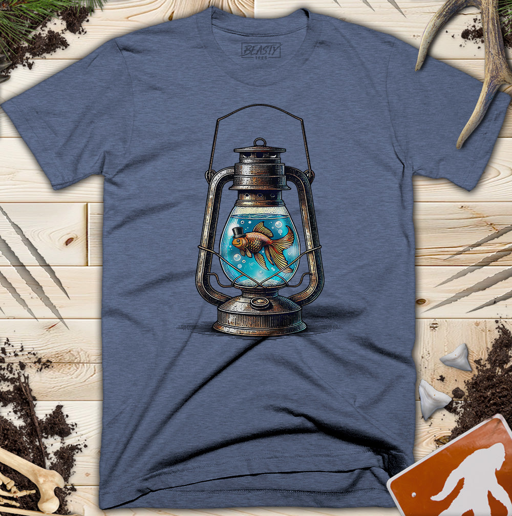 Vintage Lantern Goldfish T-Shirt