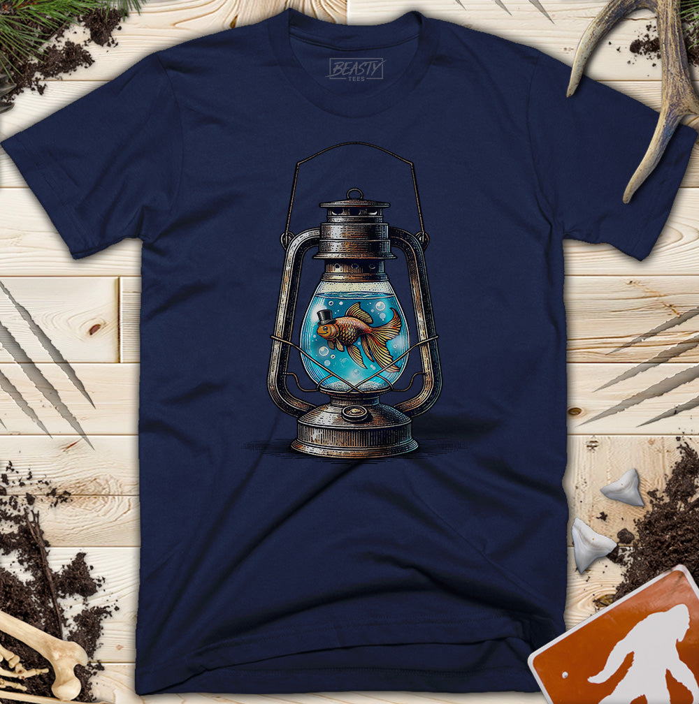 Vintage Lantern Goldfish T-Shirt