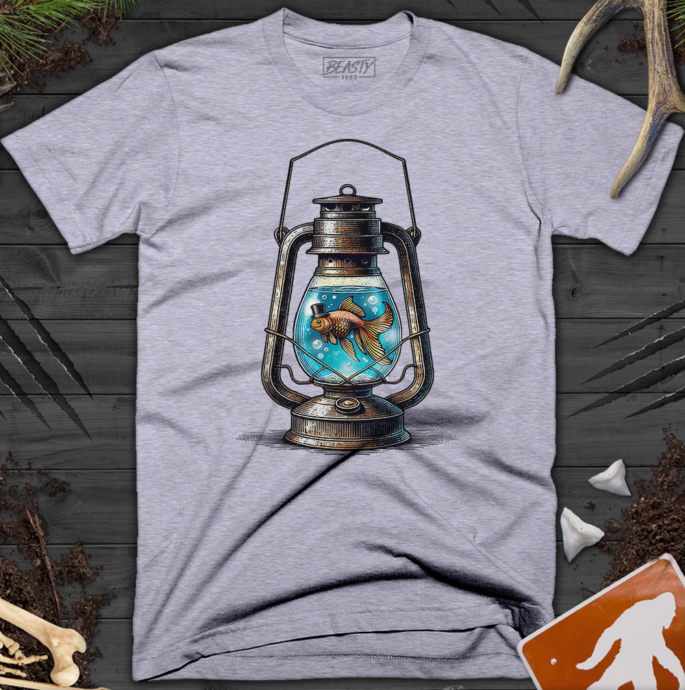 Vintage Lantern Goldfish T-Shirt