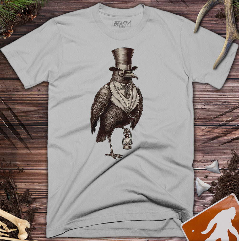 Vintage Lantern Crow T-Shirt