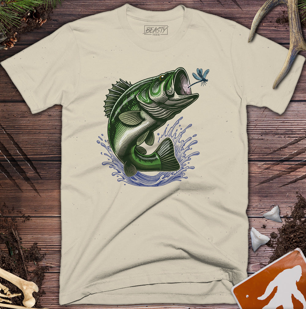 Leaping Largemouth Bass T-Shirt