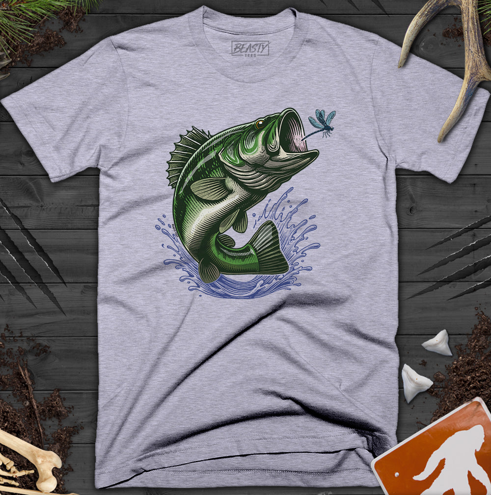 Leaping Largemouth Bass T-Shirt