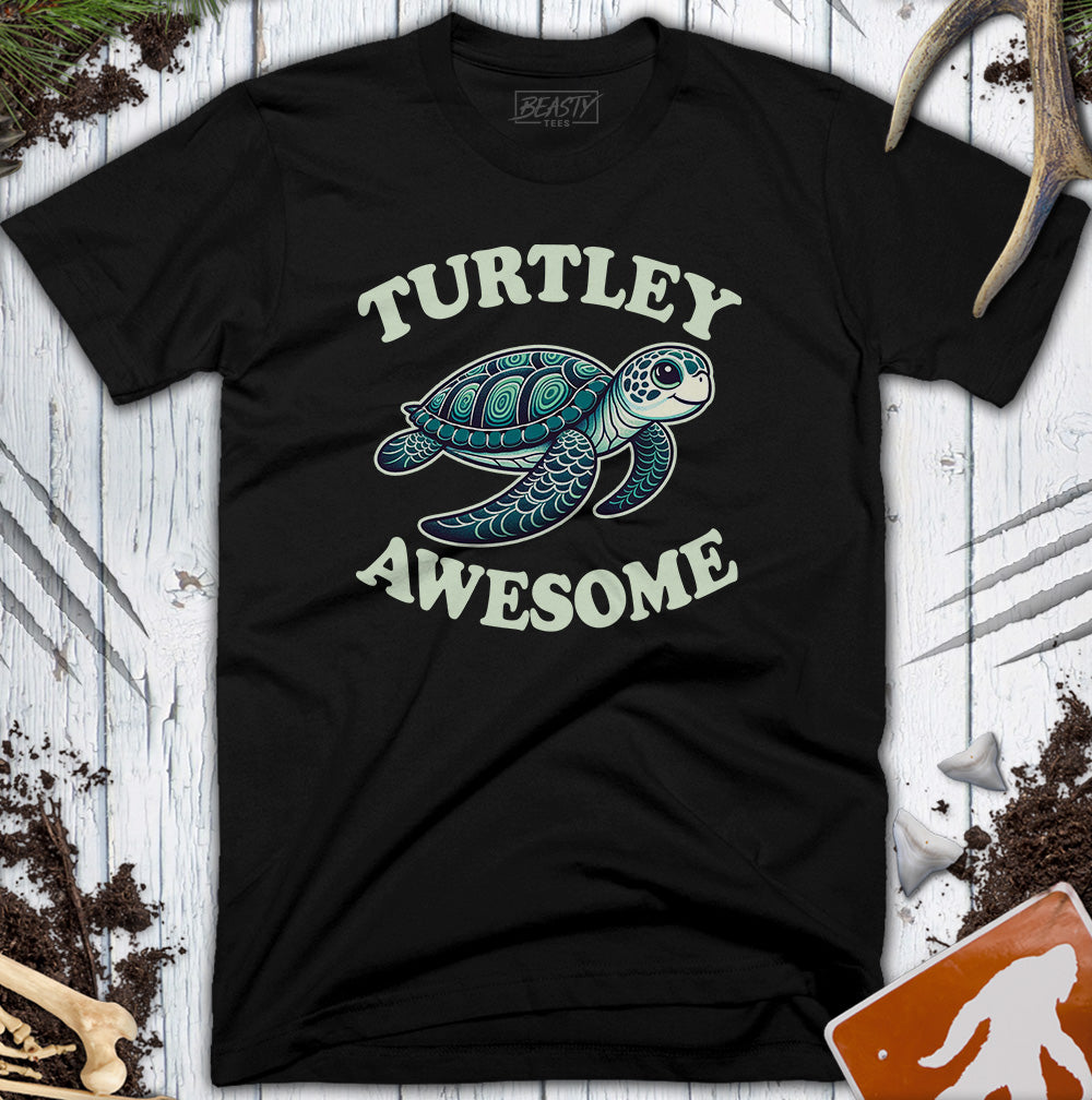 Turtley Awesome Sea Turtle T-Shirt