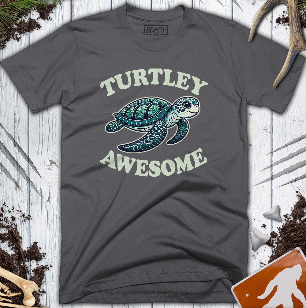 Turtley Awesome Sea Turtle T-Shirt