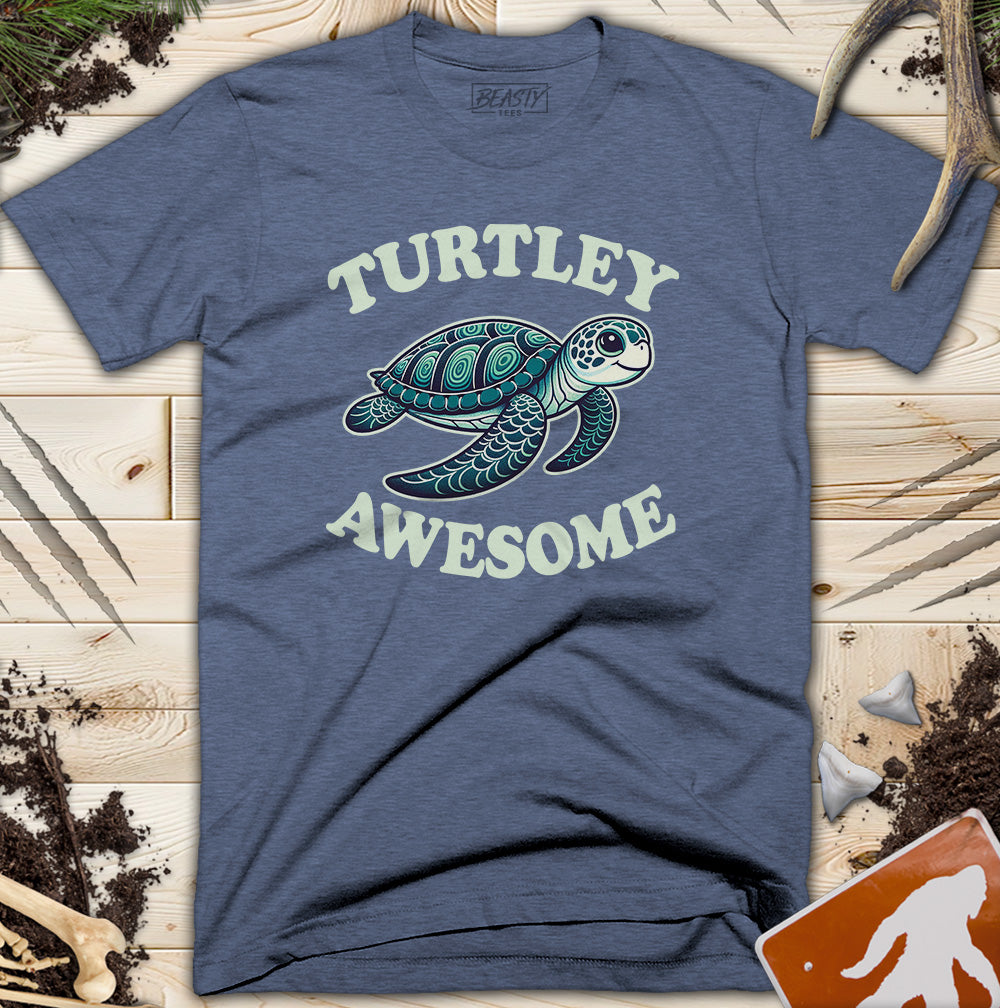 Turtley Awesome Sea Turtle T-Shirt