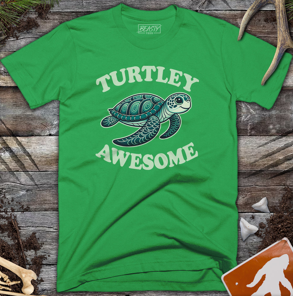 Turtley Awesome Sea Turtle T-Shirt