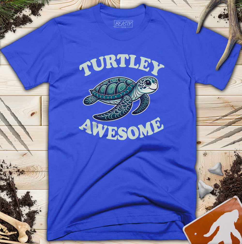 Turtley Awesome Sea Turtle T-Shirt