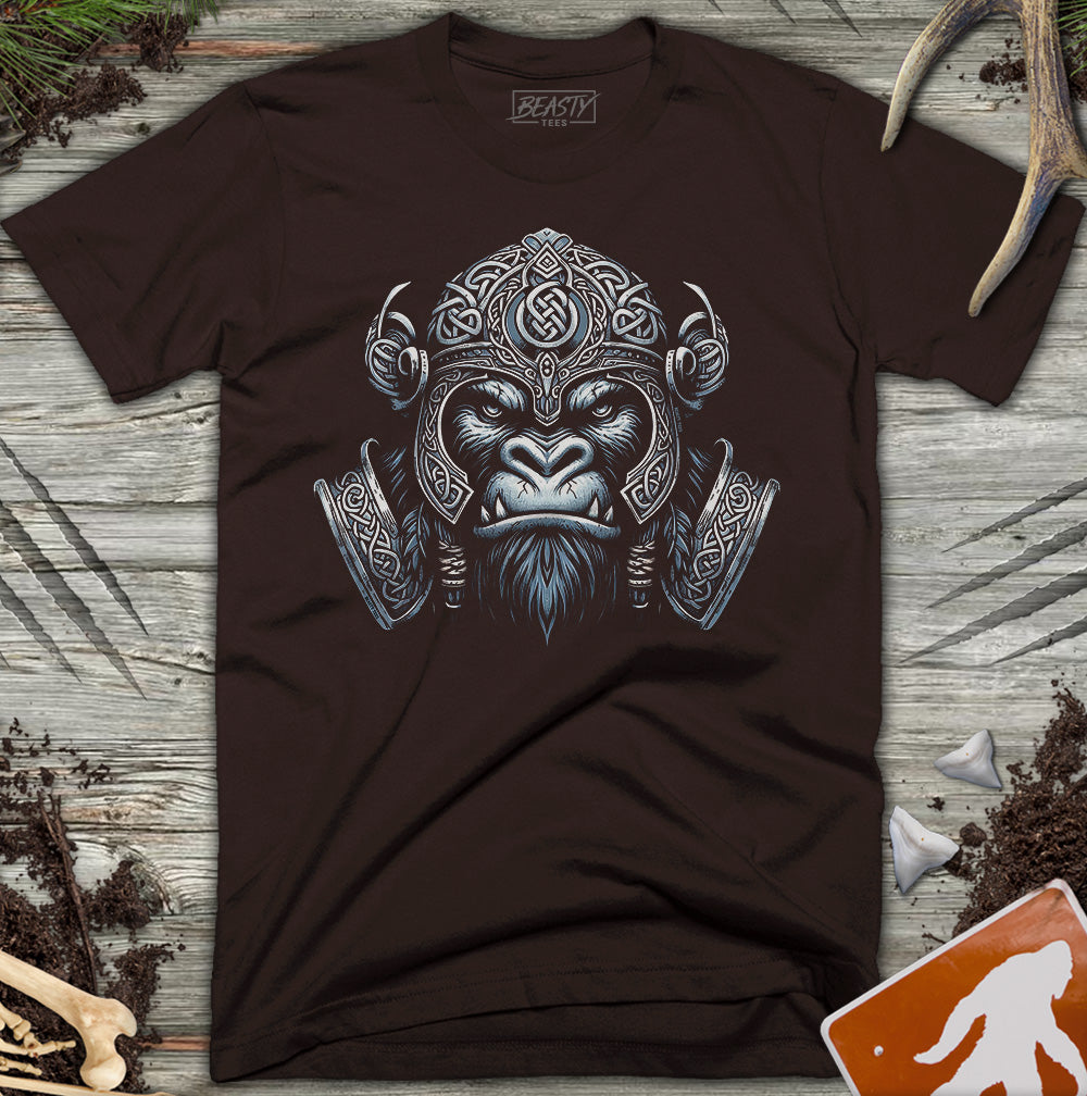 Celtic Warrior Gorilla T-Shirt