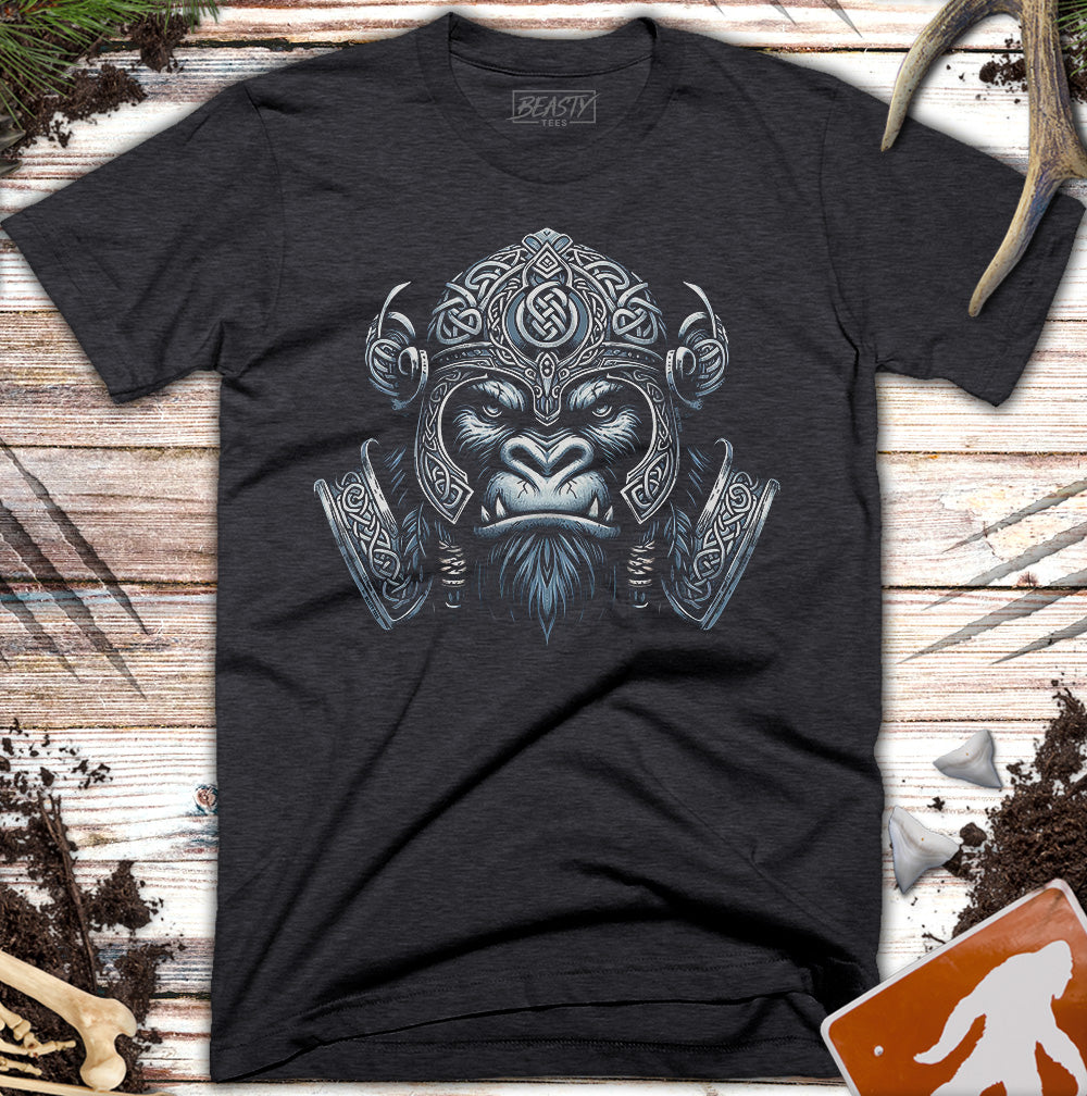 Celtic Warrior Gorilla T-Shirt