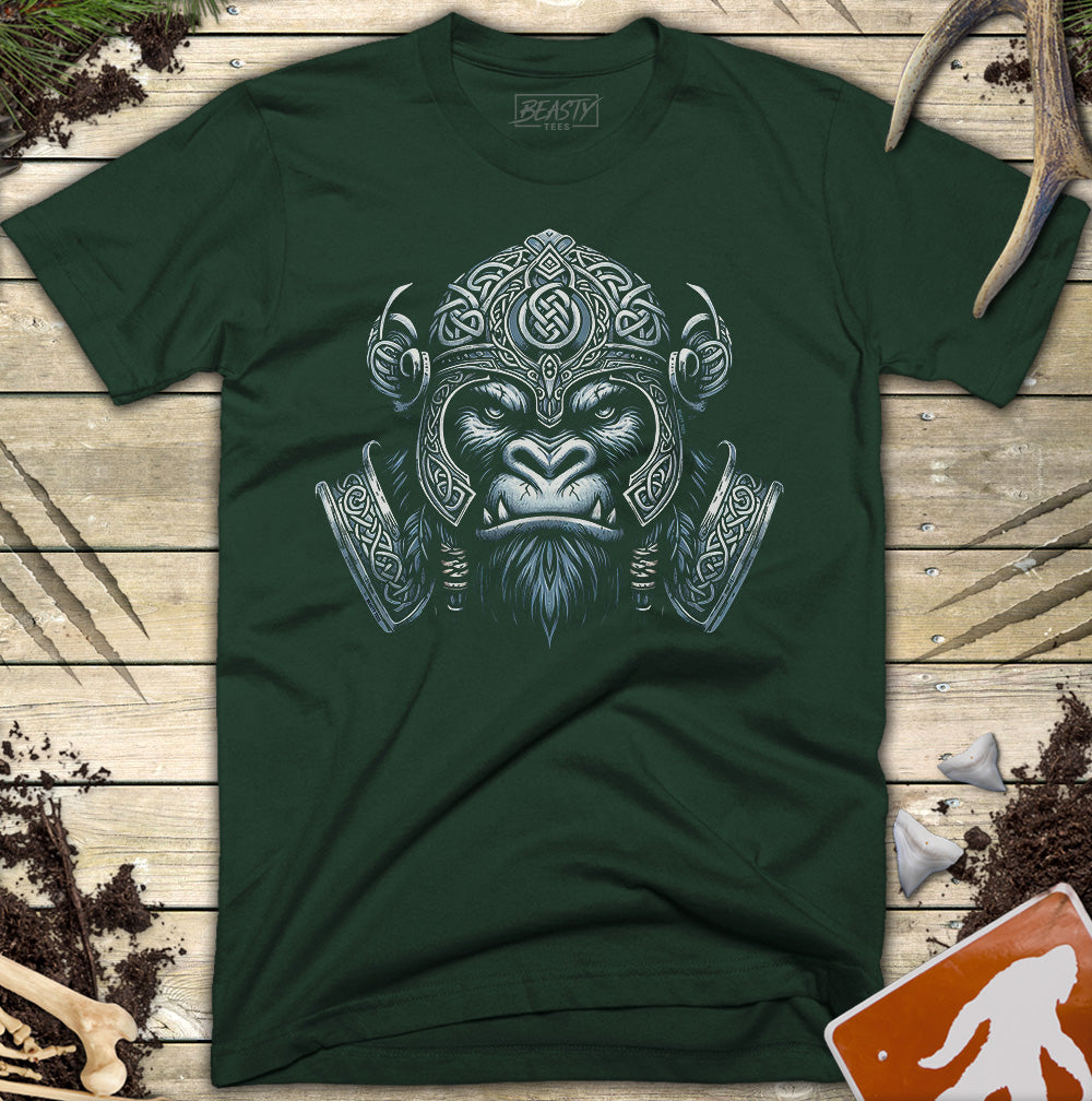 Celtic Warrior Gorilla T-Shirt