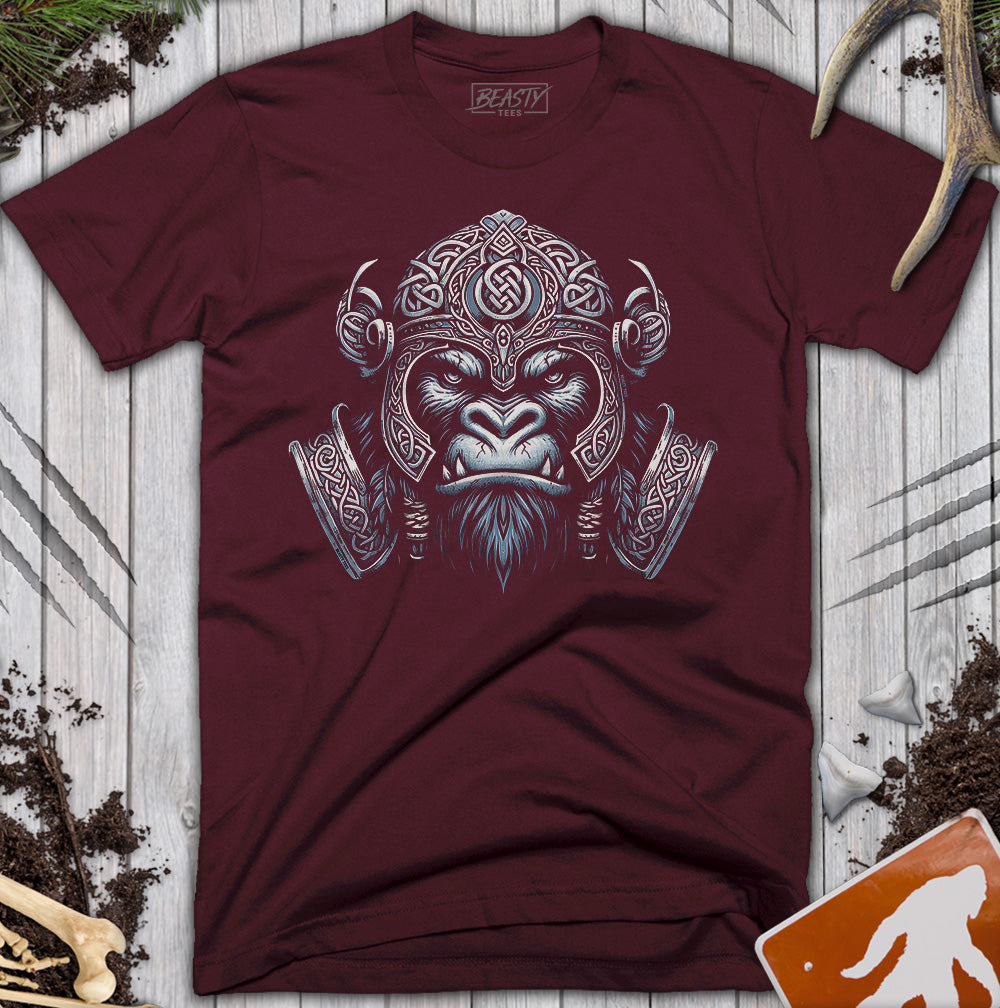 Celtic Warrior Gorilla T-Shirt