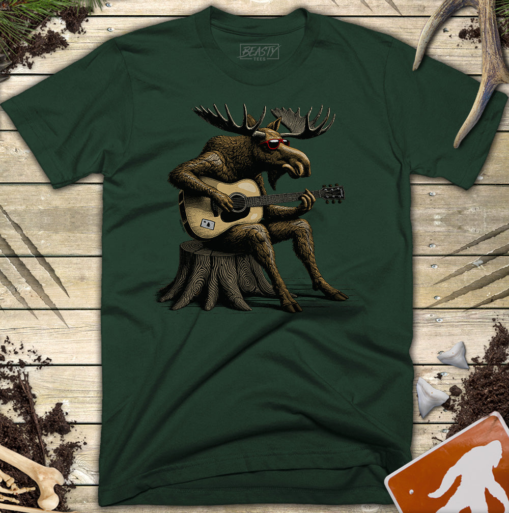 Moose Guitarist T-Shirt
