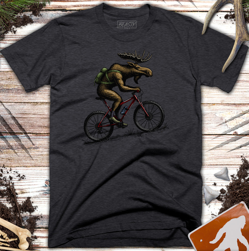 Mountain Bike Moose T-Shirt