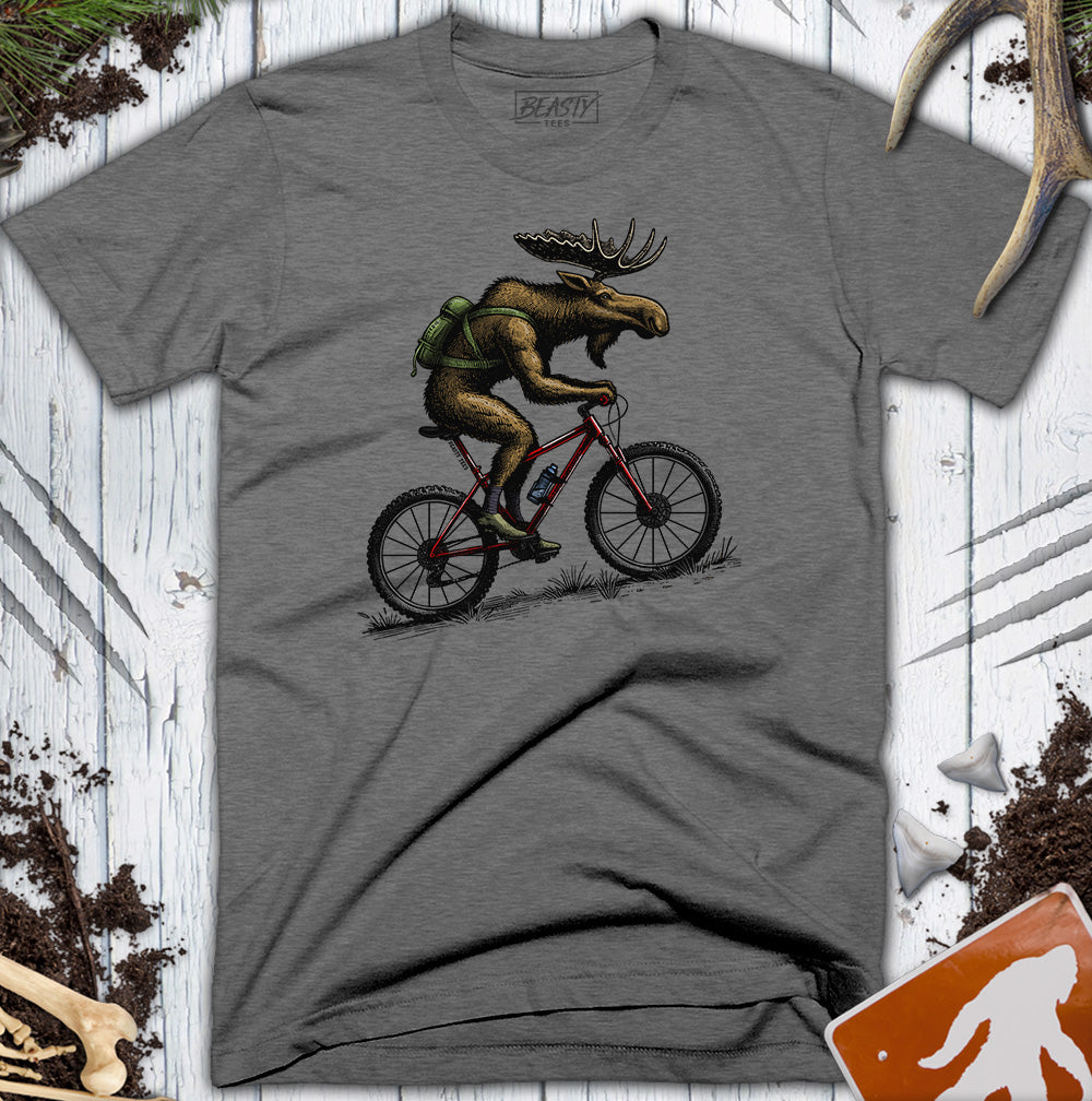 Mountain Bike Moose T-Shirt