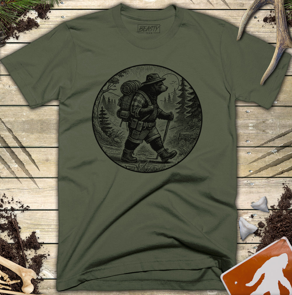 Hiking Bear T-Shirt