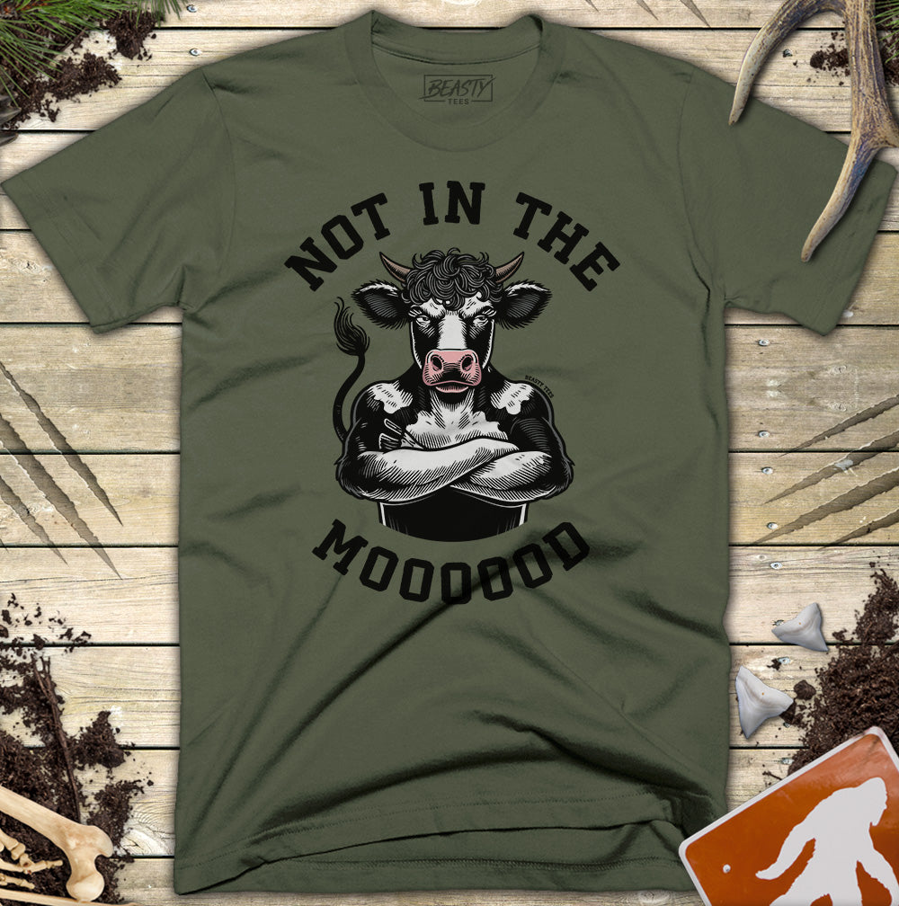 Not-in-the-Moood Cow T-Shirt