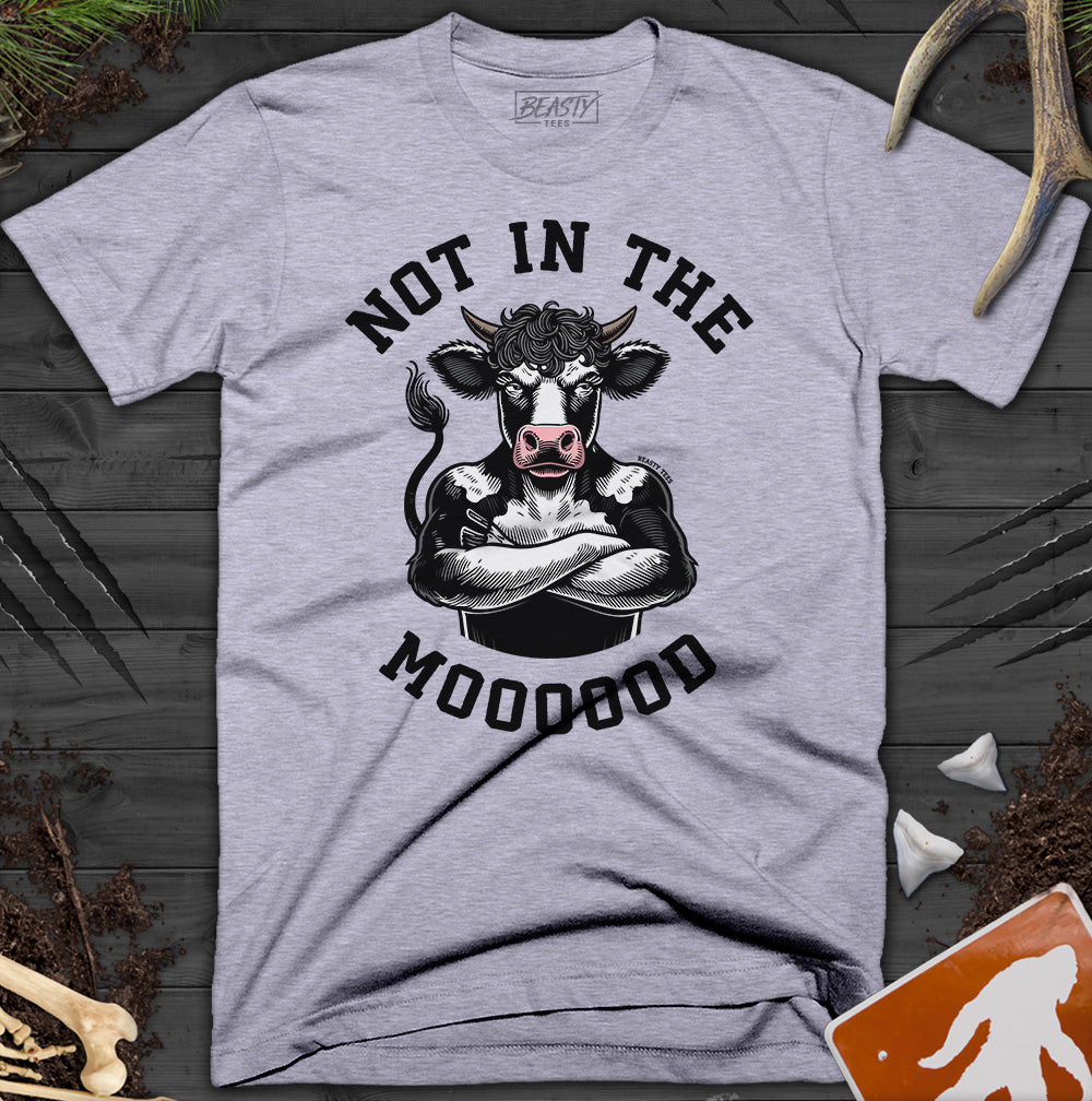 Not-in-the-Moood Cow T-Shirt
