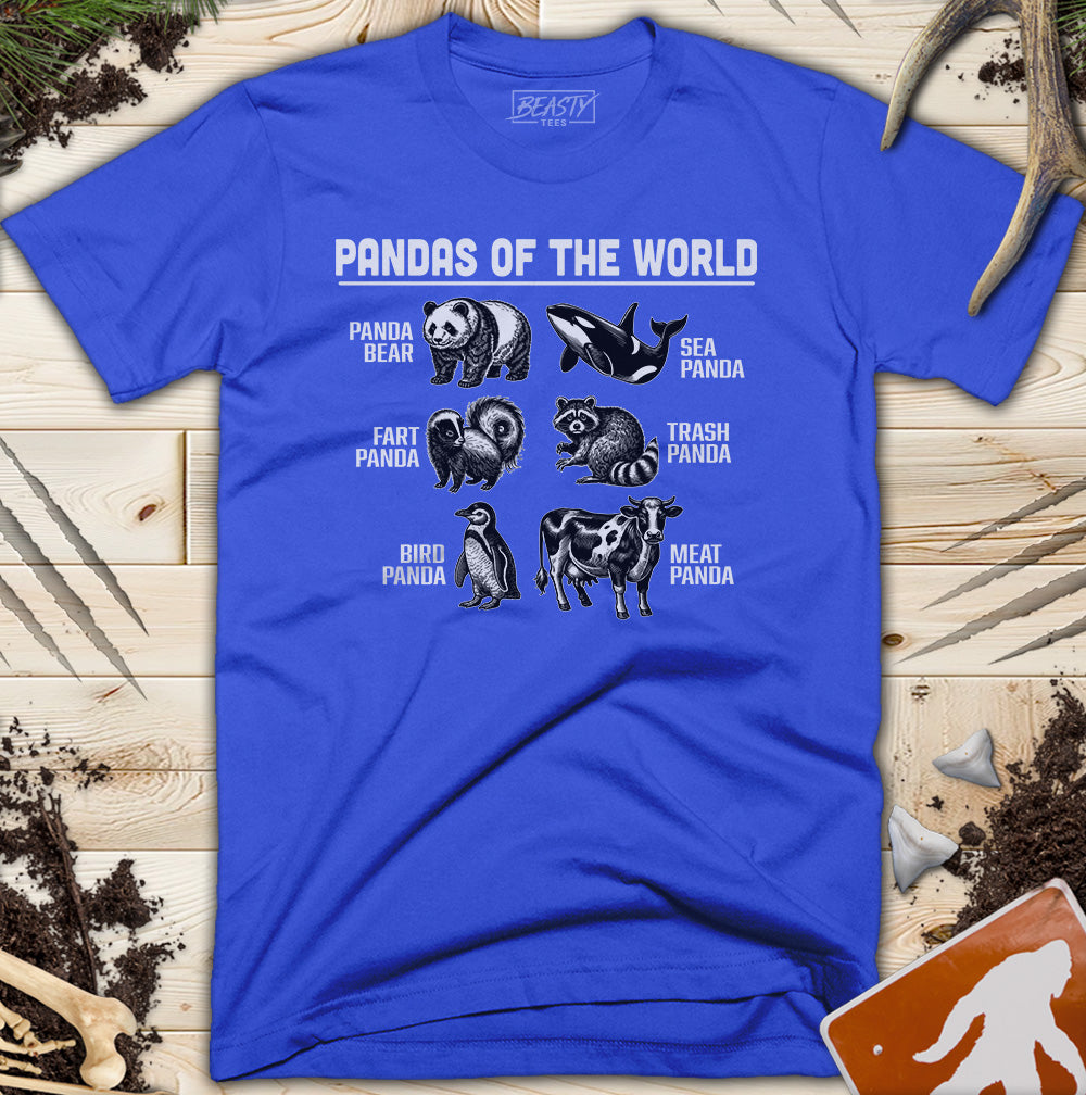 Pandas of the World T-Shirt
