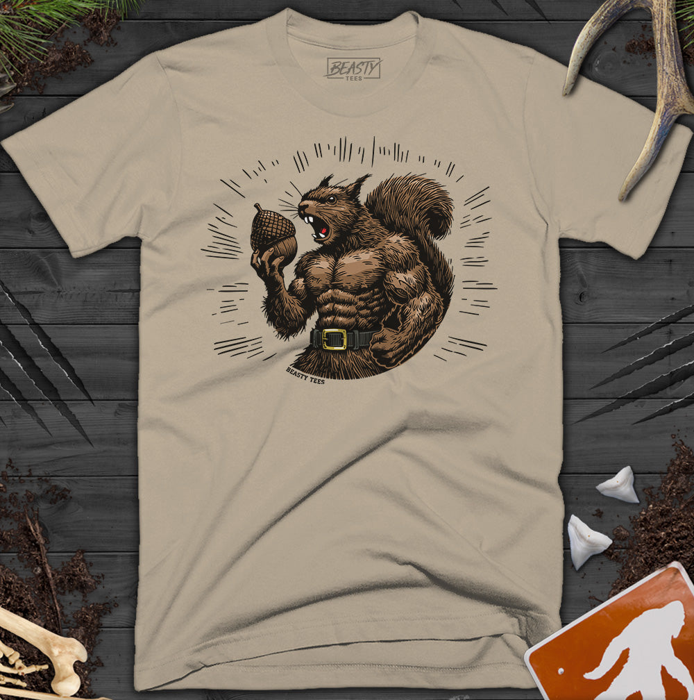 Jacked Angry Squirrel T-Shirt