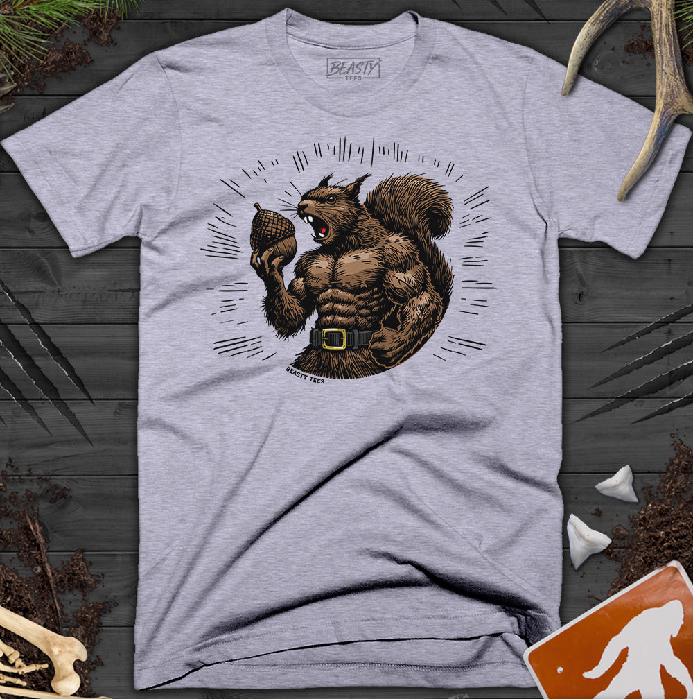 Jacked Angry Squirrel T-Shirt