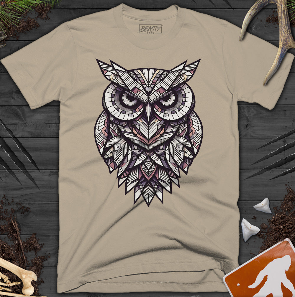 Geometric Owl T-Shirt